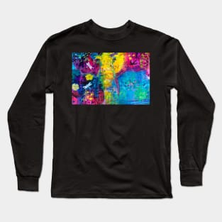 Elephant Decorated Sacred Peace Long Sleeve T-Shirt